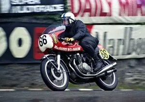 Images Dated 28th January 2018: Hugh Evans (Honda) 1974 Senior TT