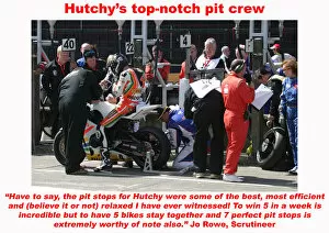 Hutchys top-notch pit crew