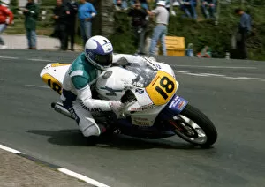 Images Dated 7th September 2019: Iain Duffus (Honda) 1991 Supersport 600 TT