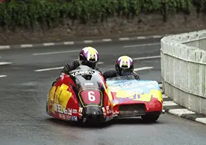 Ian Bell & Neil Carpenter (Windle Yamaha) 1996 Sidecar TT