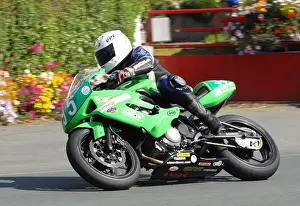 2010 Ultra Lightweight Manx Grand Prix Prints: Ian Gardner (Kawasaki) 2010 Ultra Lightweight Manx Grand Prix