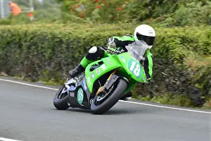 Ian Gardner (Kawasaki) 2014 Supertwin Manx Grand Prix
