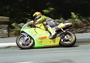 Images Dated 13th August 2016: Ian Lougher (Honda) 1999 Formula One TT