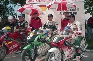 Robert Dunlop Prints: Ian Lougher Honda Robert Dunlop Owen McNally (Honda)