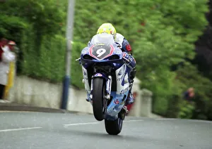 Suzuki Prints: Ian Lougher Suzuki 2002 600 Production TT