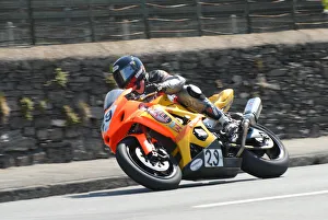 Images Dated 26th April 2021: Ian Mackman (Suzuki) 2008 Senior TT