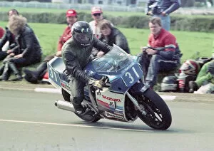 Images Dated 20th August 2022: Ian Martin (Suzuki) 1986 Production B TT