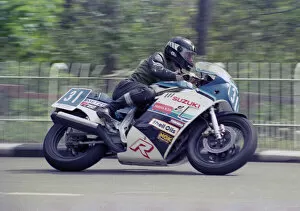 Images Dated 20th August 2022: Ian Martin (Suzuki) 1986 Production B TT