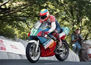 Images Dated 28th April 2020: Ian McVeighty (Yamaha) 1993 Newcomers Manx Grand Prix