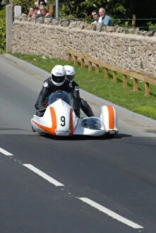 Images Dated 30th May 2010: Ian Salter & Tim Dixon (Norton Equippe) 2010 Pre TT Classic
