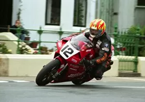 Images Dated 12th July 2011: Ian Simpson at White Gates; 1998 Formula One TT