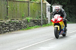Images Dated 1st September 2015: Ian Soilleux (Kawasaki) 2015 Newcomers Manx Grand Prix