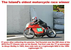 The Islands oldest motorcycle race winner