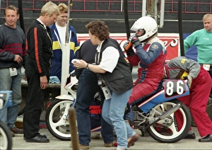 Images Dated 17th January 2017: Ivan Kirk (Honda) 1995 Ultra Lightweight TT