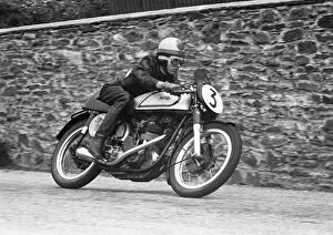 Images Dated 21st September 2013: Ivor Lloyd (Norton) 1955 Senior TT