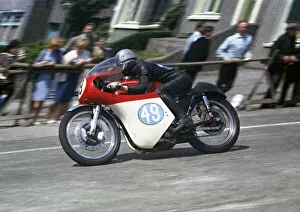 Images Dated 7th January 2022: Bill Ivy (AJS) 1965 Junior TT