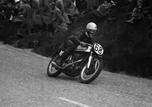 Images Dated 23rd February 2019: J R Waring (Norton) 1956 Senior TT