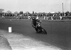Rudge Prints: A J Wiffen (Rudge) 1954 Silverstone Saturday Vintage race