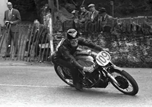 Jack Adam (Norton) 1958 Junior Newcomers Manx Grand Prix