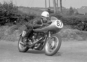 1955 Senior Ulster Grand Prix Collection: Jack Ahearn (BSA) 1955 Senior Ulster Grand Prix