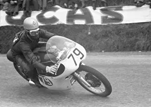 Images Dated 17th October 2021: Jack Ahearn (Matchless) 1958 Senior TT