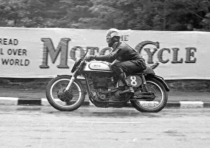 Images Dated 2nd June 2020: Jack Ahearn (Norton) 1954 Senior TT