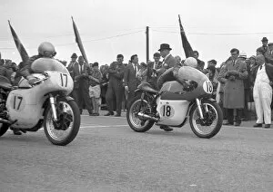 Images Dated 21st June 2021: Jack Ahearn (Norton) 1963 Senior TT