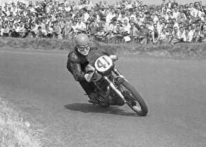 Images Dated 29th June 2022: Jack Brett (Norton) 1955 Senior Ulster Grand Prix