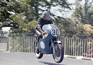 Images Dated 9th March 2021: Jack Findlay (AJS) 1965 Junior TT