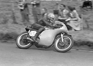 Images Dated 17th December 2021: Jack Findlay (Norton) 1959 Junior Ulster Grand Prix