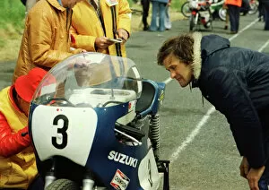 Images Dated 11th October 2018: Jack Findlay (Suzuki) 1974 Formula 750 TT