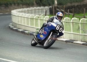 Images Dated 20th January 2018: Jack Gow (Triumph Weslake) 1990 Senior Manx Grand Prix