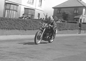 Images Dated 5th August 2016: Jack Harding (AJS) 1952 Junior TT