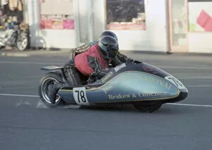 Images Dated 18th August 2021: Jack Muldoon & Sandy Anderson (Yamaha) 1979 Sidecar TT