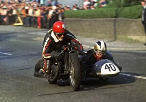 Jack Steer and J A Hickman (BSA) 1969 Sidecar TT