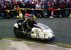 Jack Trustham & Alan Cowley (BMW) 1977 Sidecar TT