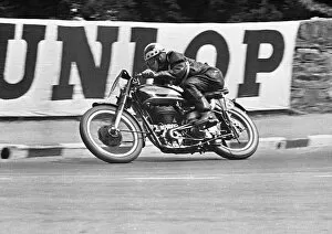 Images Dated 8th November 2016: Jack Varlow (Norton) 1950 Senior TT