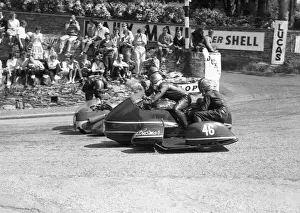 Jackie Foggin & G M Parker (Norton) 1963 Sidecar TT