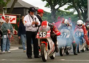 James Courtney (IRM Honda) 1995 Ultra Lightweight TT