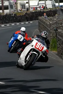 James Coward (Suzuki) and Paul Coward (NRE Weslake) 2010 Pre TT Classic