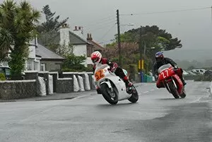 Images Dated 27th May 2013: James Cowton (Yamaha) and Mark Madsen-Mygdal (Honda) 2013 Pre TT Classic