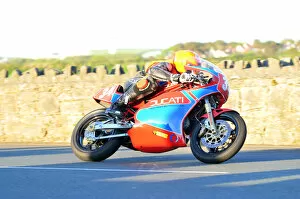 Images Dated 6th June 2020: James Ford (Ducati) 2012 Pre TT Classic
