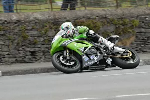 Images Dated 6th January 2021: James Hillier (Kawasaki) 2010 Supersport TT