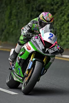 Images Dated 4th June 2014: James Hillier (Kawasaki) 2014 Supersport TT