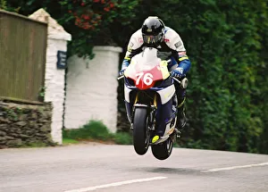 Images Dated 11th August 2018: James McBride (Suzuki) 2004 Production 1000 TT