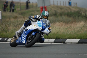 Images Dated 27th August 2008: James McCann (Yamaha) 2008 Junior Manx Grand Prix