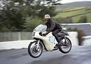 Images Dated 13th May 2021: James Munro (AJS) 1967 Junior Manx Grand Prix