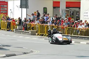 James Noble & Shaun Chandler (MR Equipe) 2016 Sidecar TT
