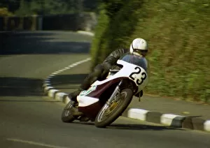 Images Dated 4th June 2018: James Teare (Yamaha) 1971 Lightweight Manx Grand Prix