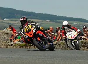 Jamie Hodson (Yamaha) and Mick Goodings (Honda) 2016 Southern 100